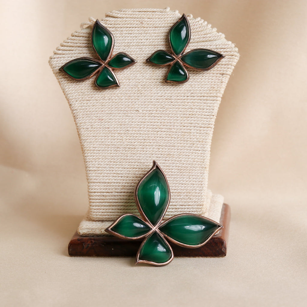 Butterfly Pendant Set-0