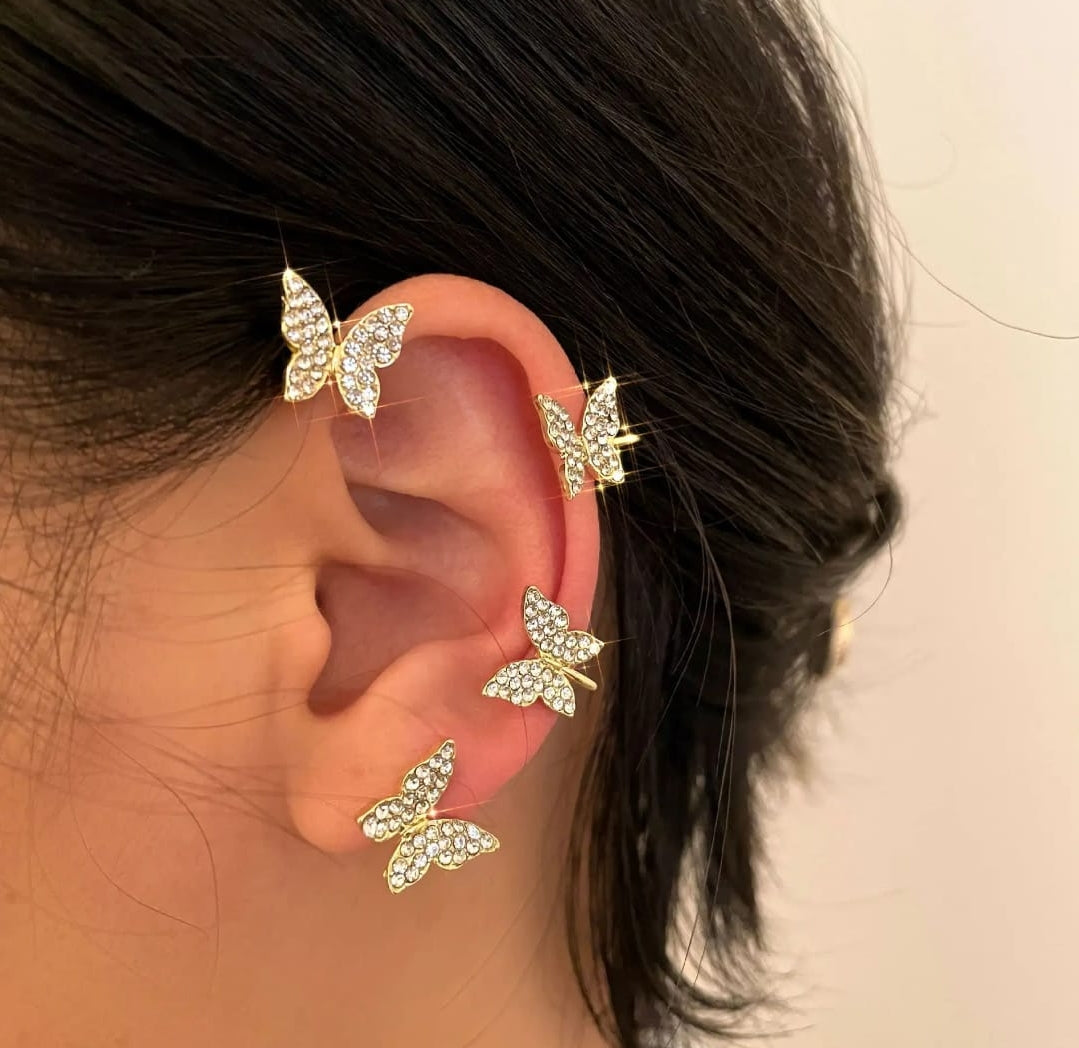 Butterfly earing